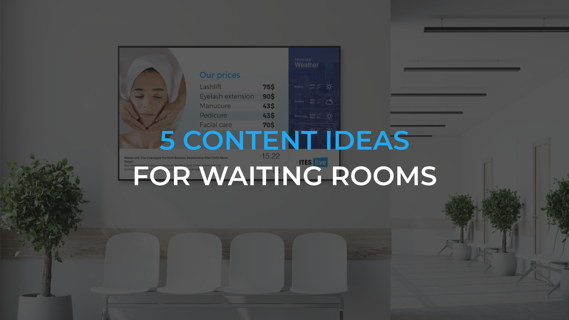 5 content ideas for waiting rooms